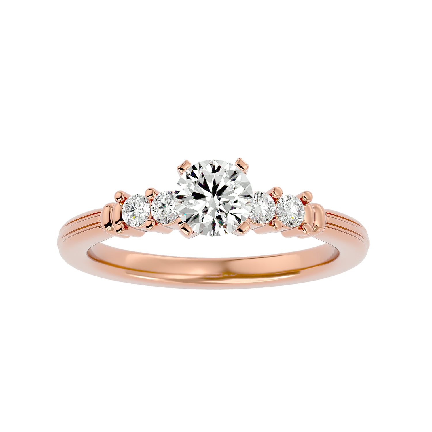 Gabrielle Diamond Solitaire Ring