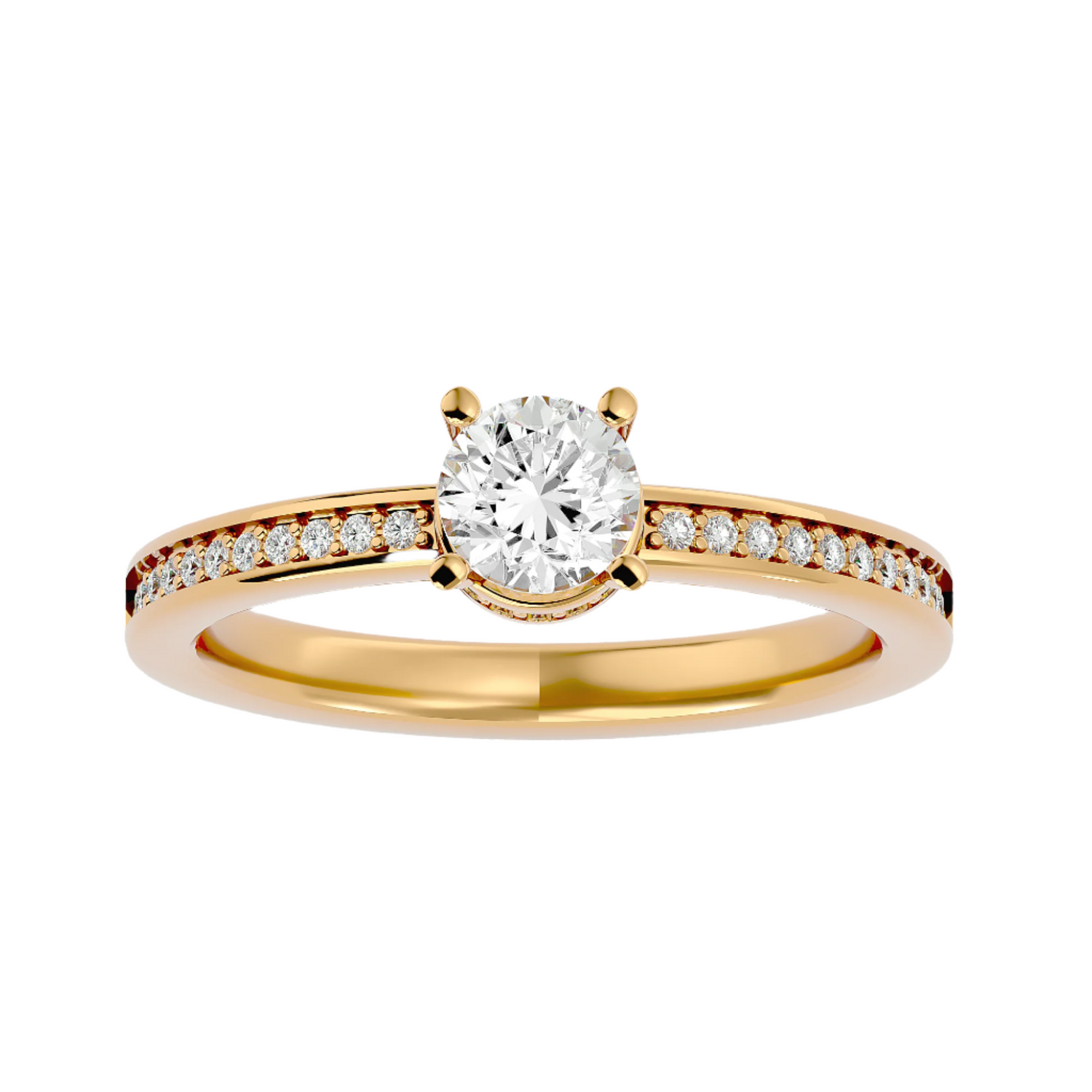 Brynn Diamond Solitaire Ring