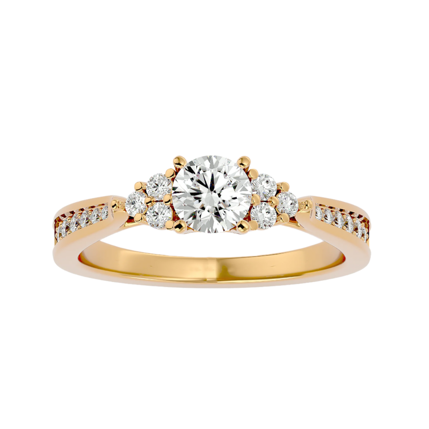 Regina Diamond Solitaire Ring