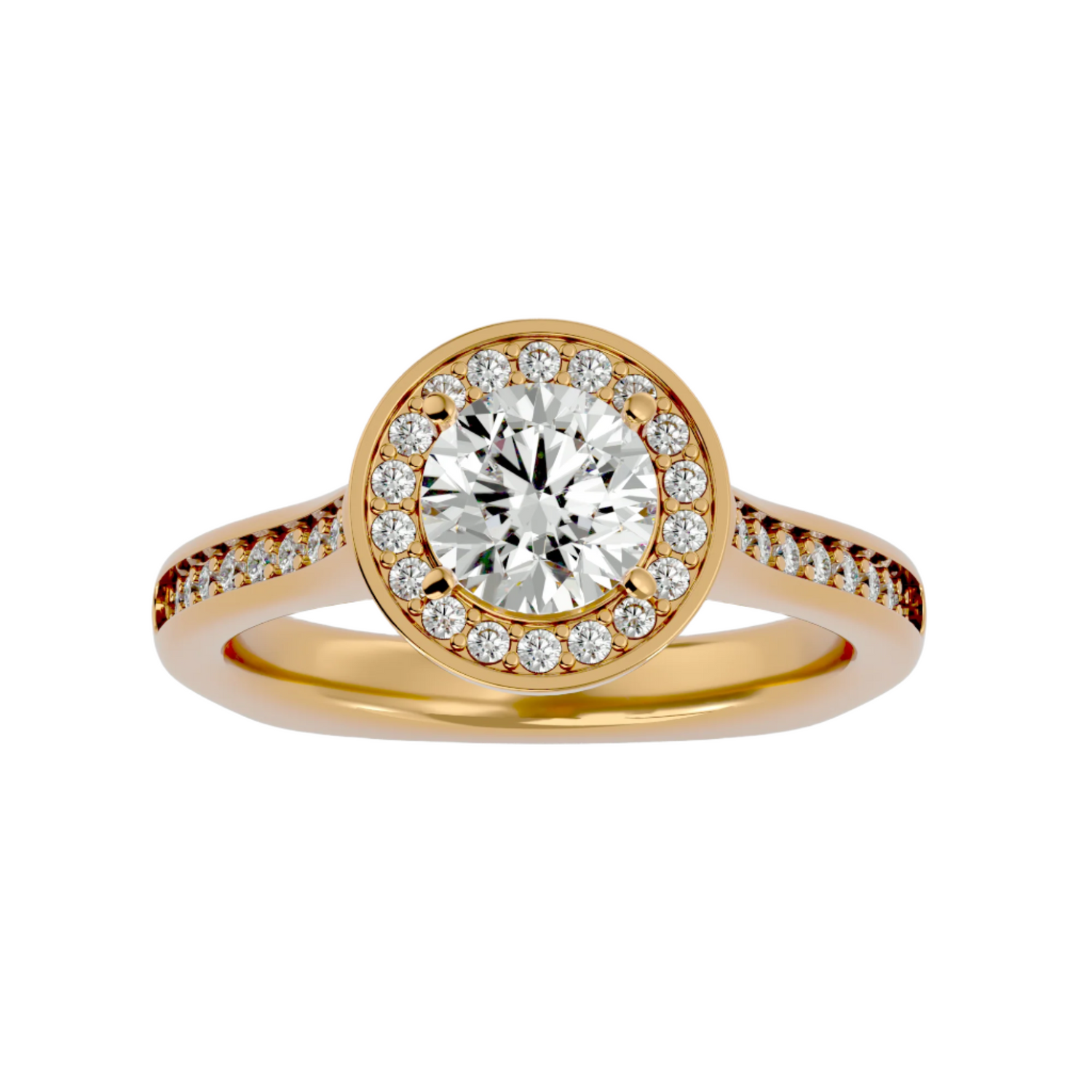 Camryn Diamond Halo Ring