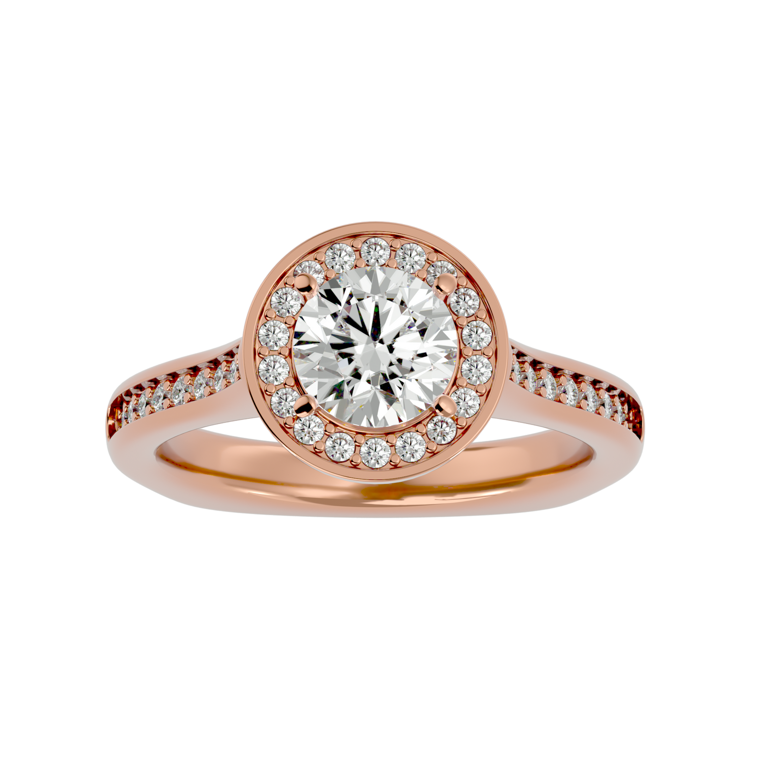 Camryn Diamond Halo Ring