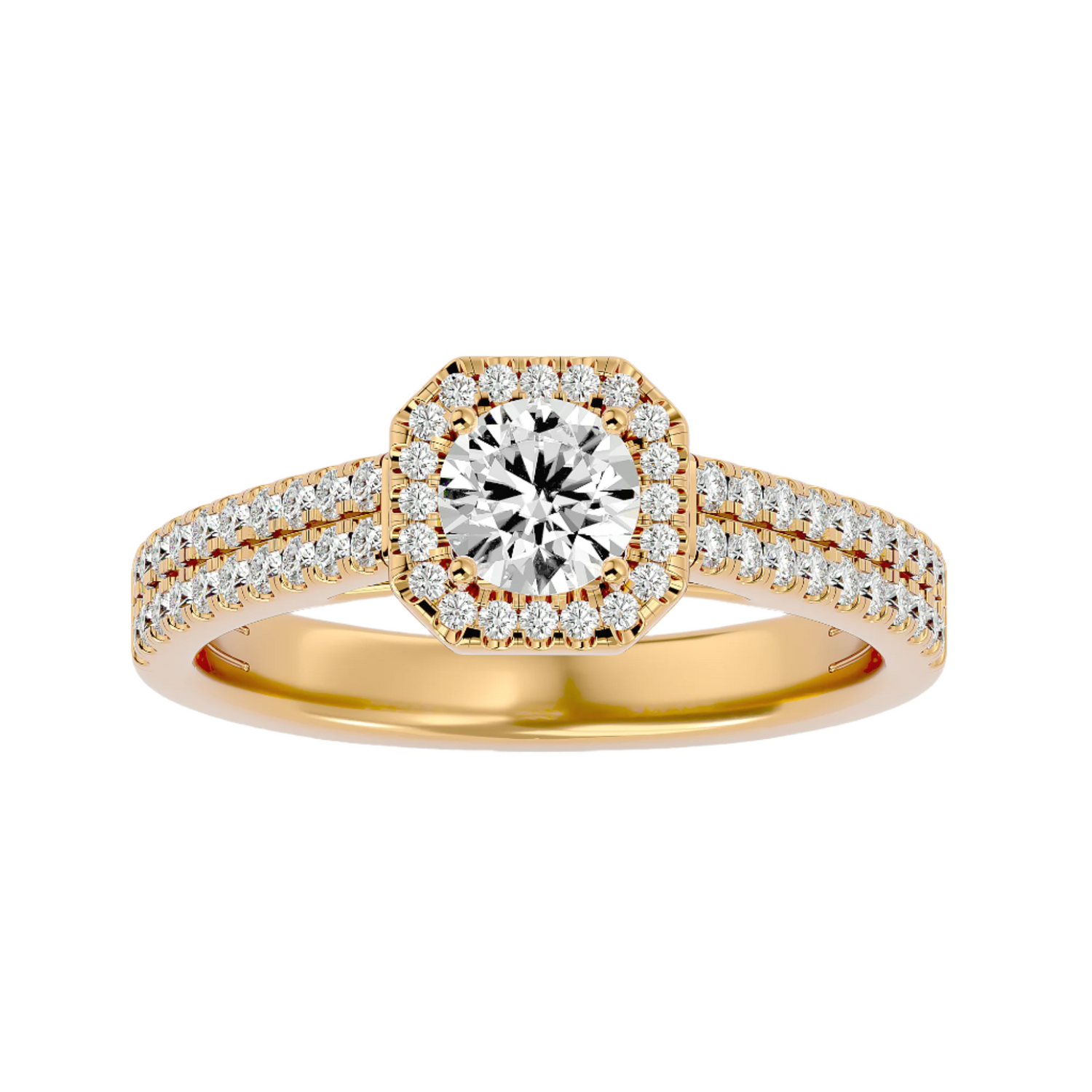 Ainsley Diamond Halo Ring