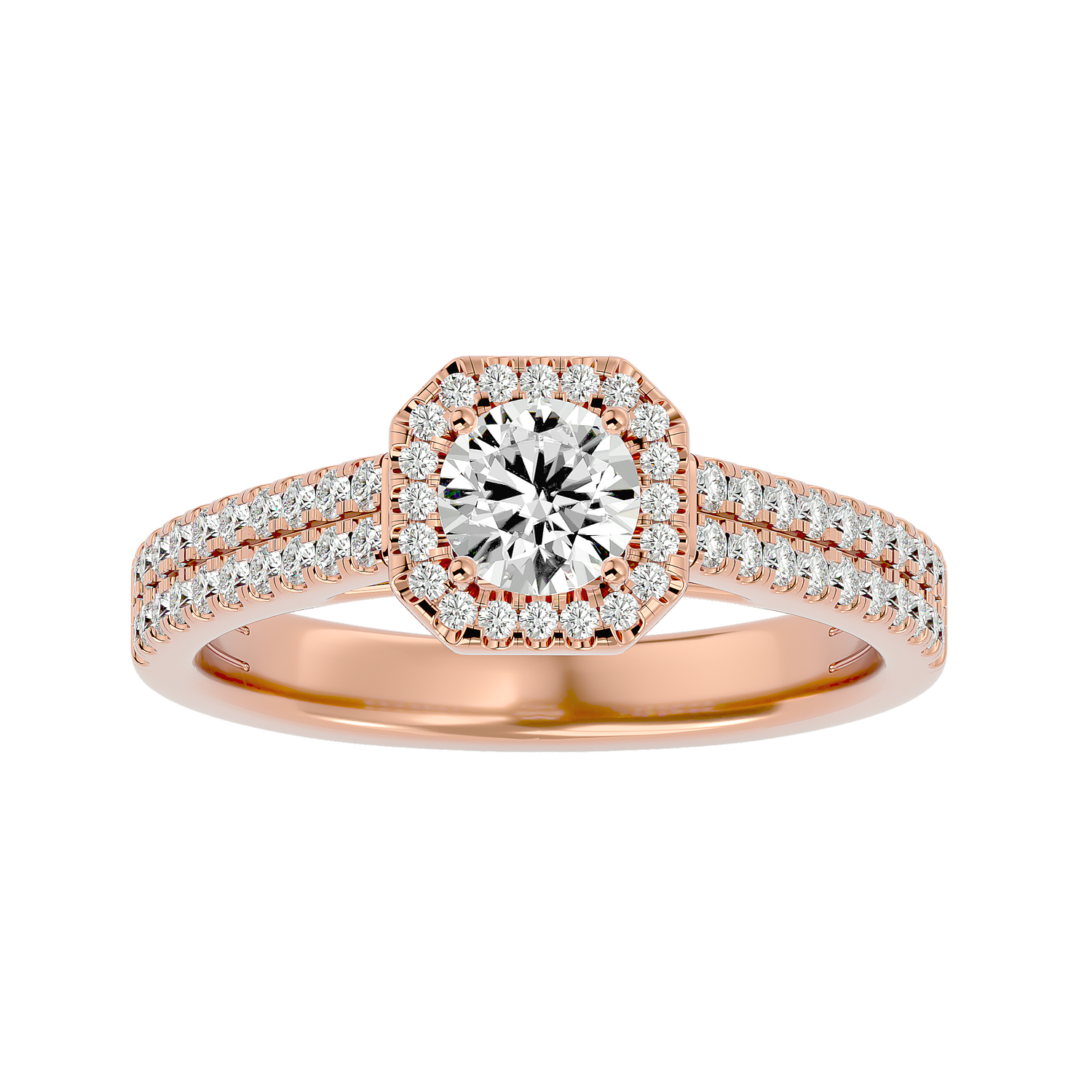 Ainsley Diamond Halo Ring