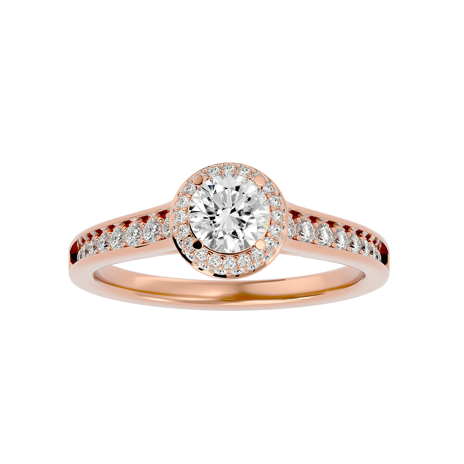 Dylan Diamond Halo Ring