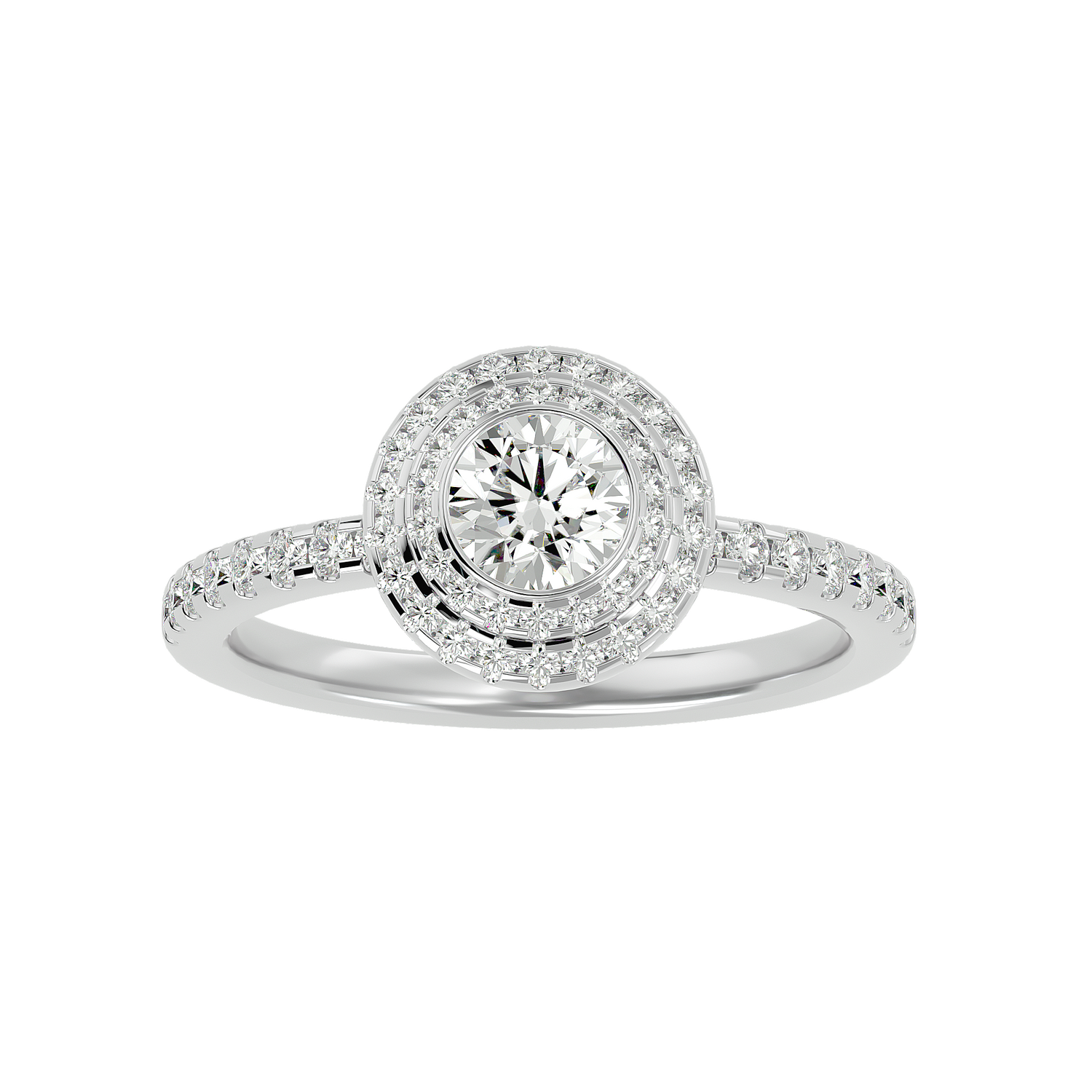 Raegan Diamond Halo Ring