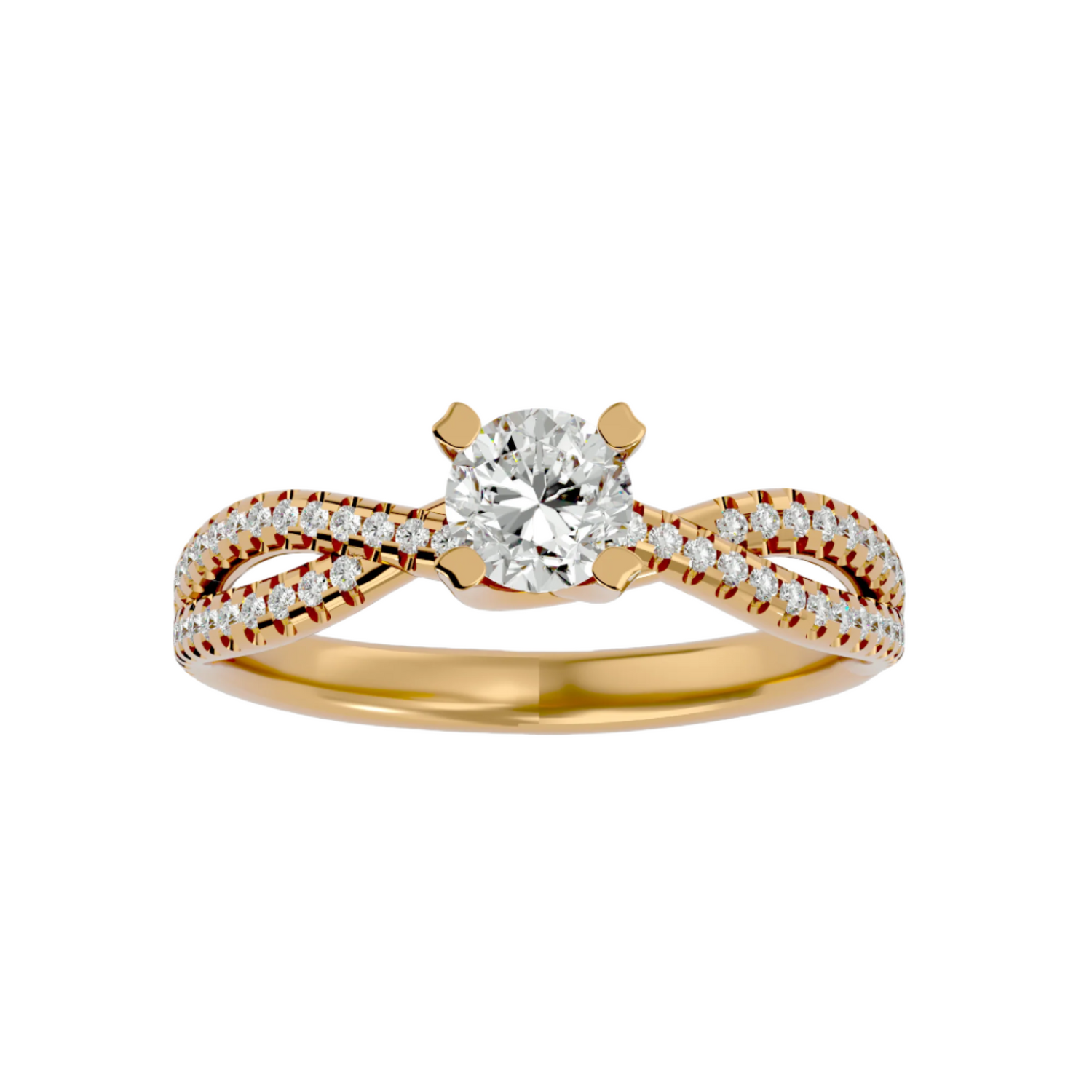 Leia Diamond Solitaire Ring