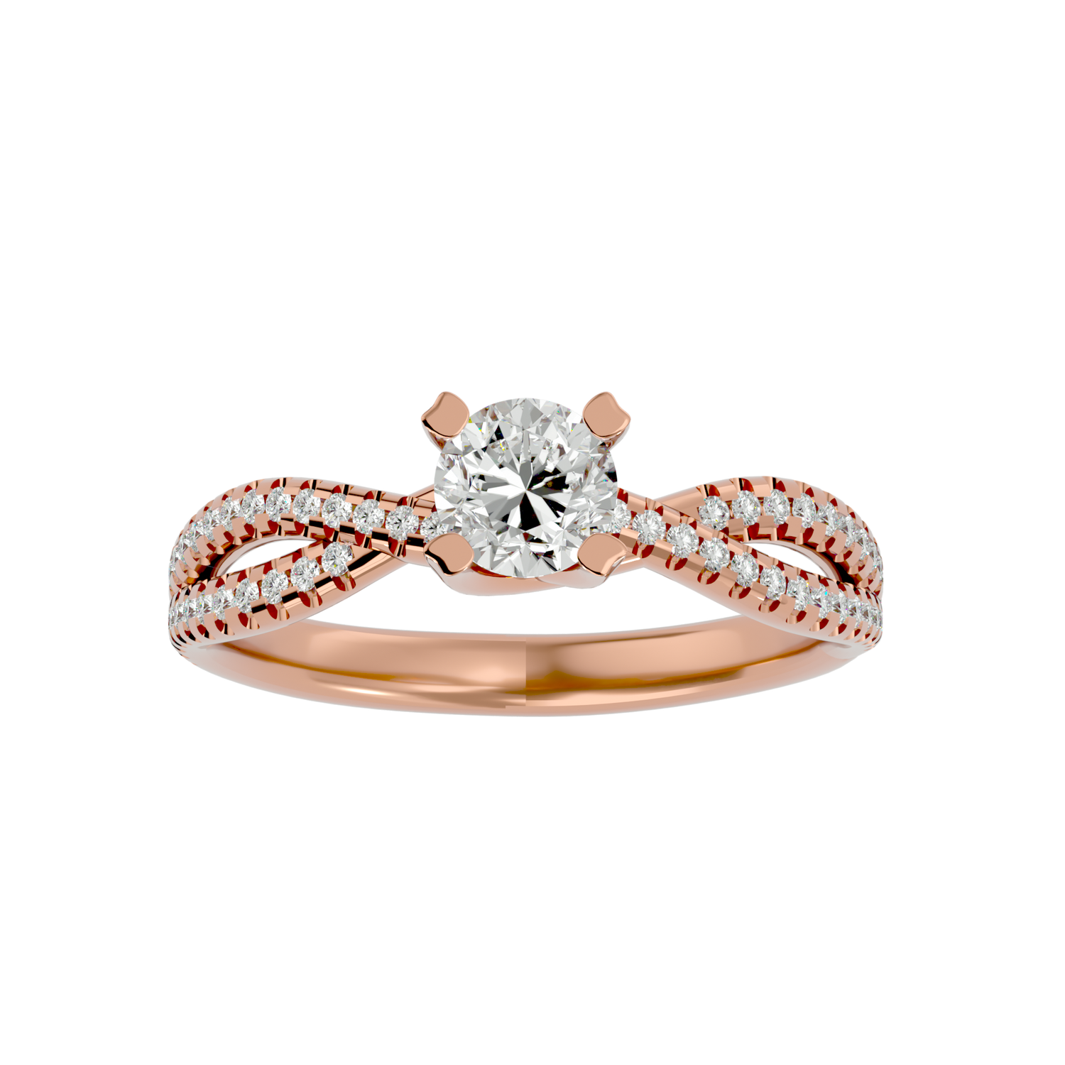 Leia Diamond Solitaire Ring