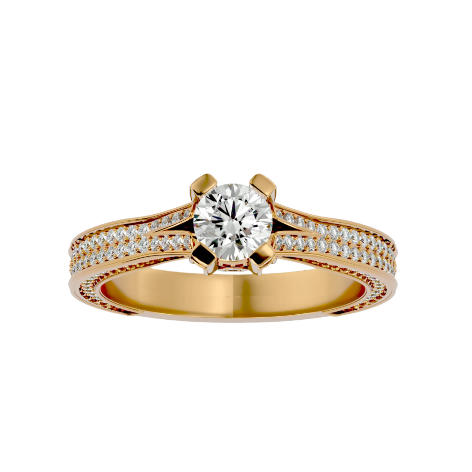 Melissa Diamond Solitaire Ring