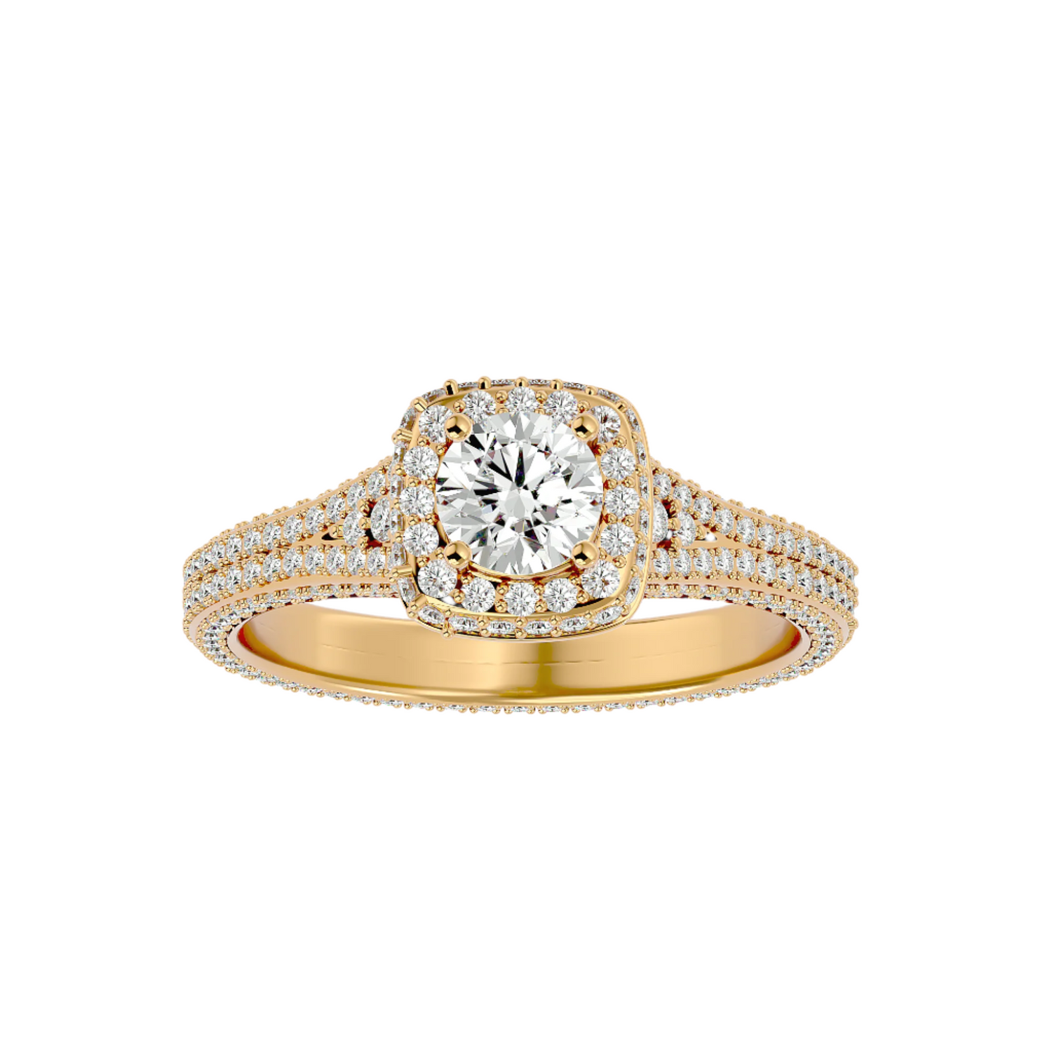 Julian Diamond Halo Ring