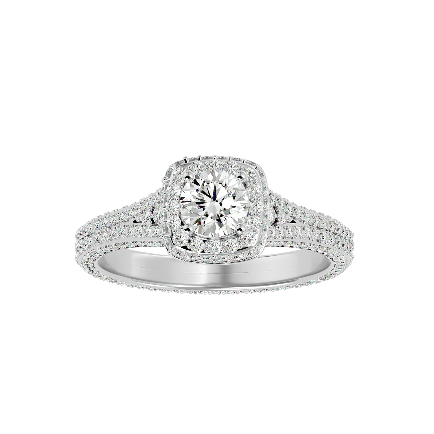 Julian Diamond Halo Ring