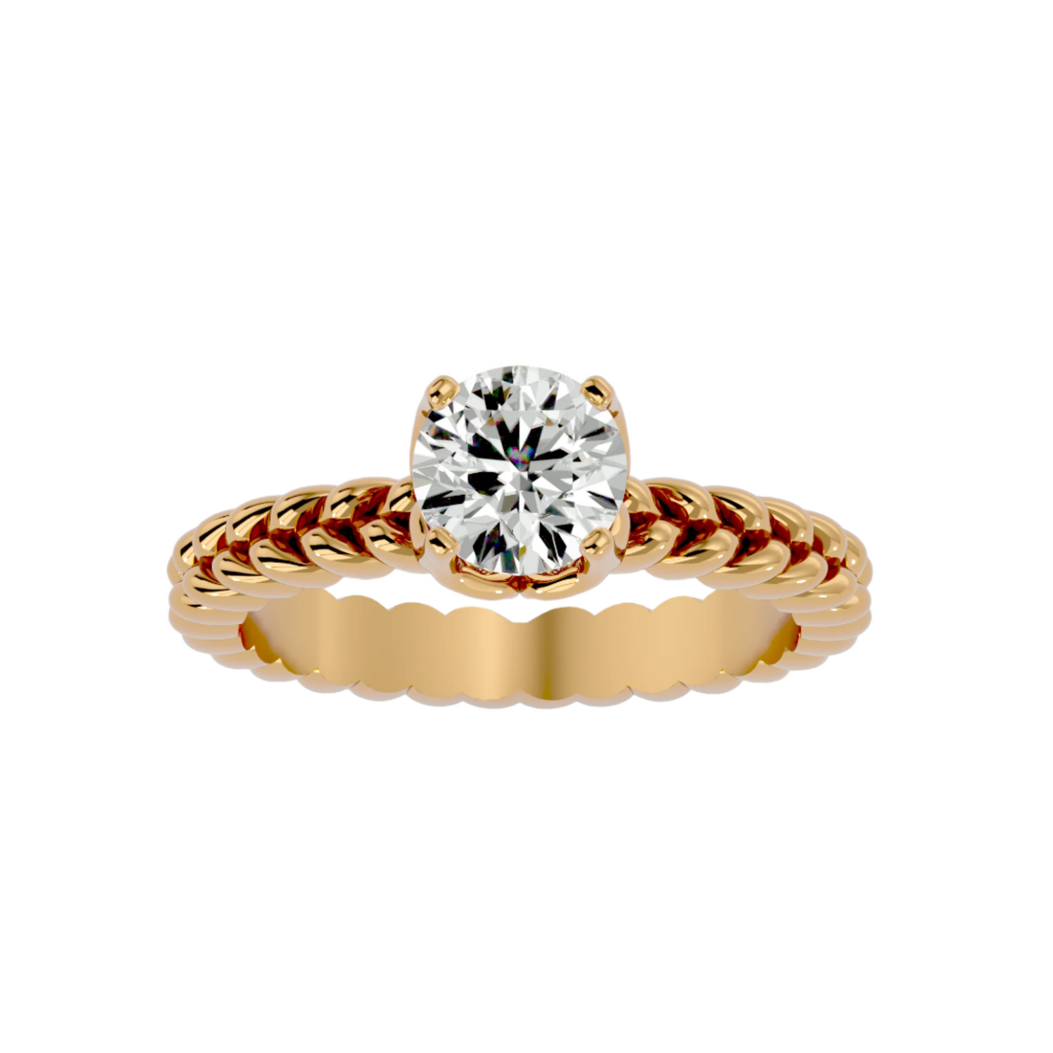 Malia Single Solitaire Ring