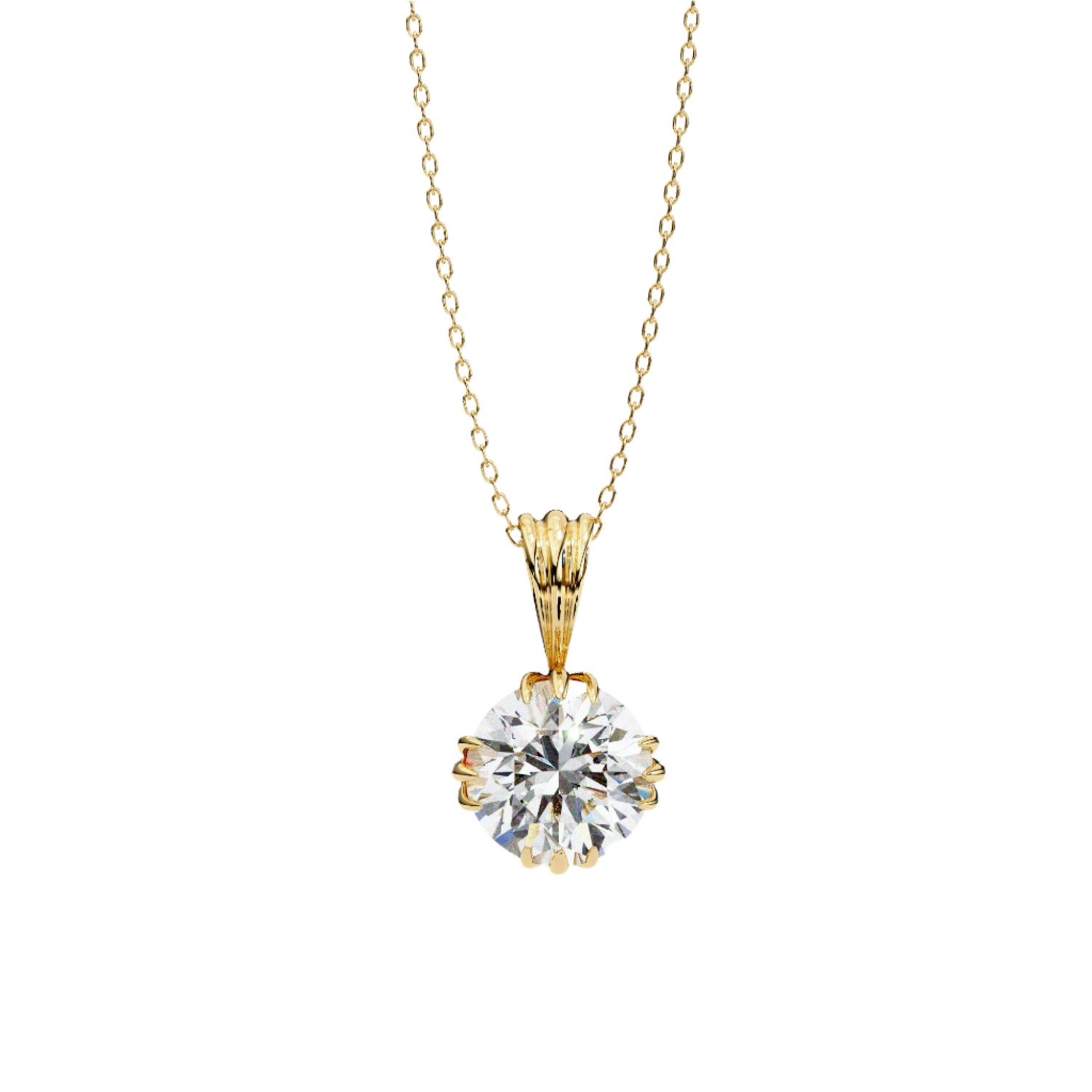 Flora Diamond Pendant