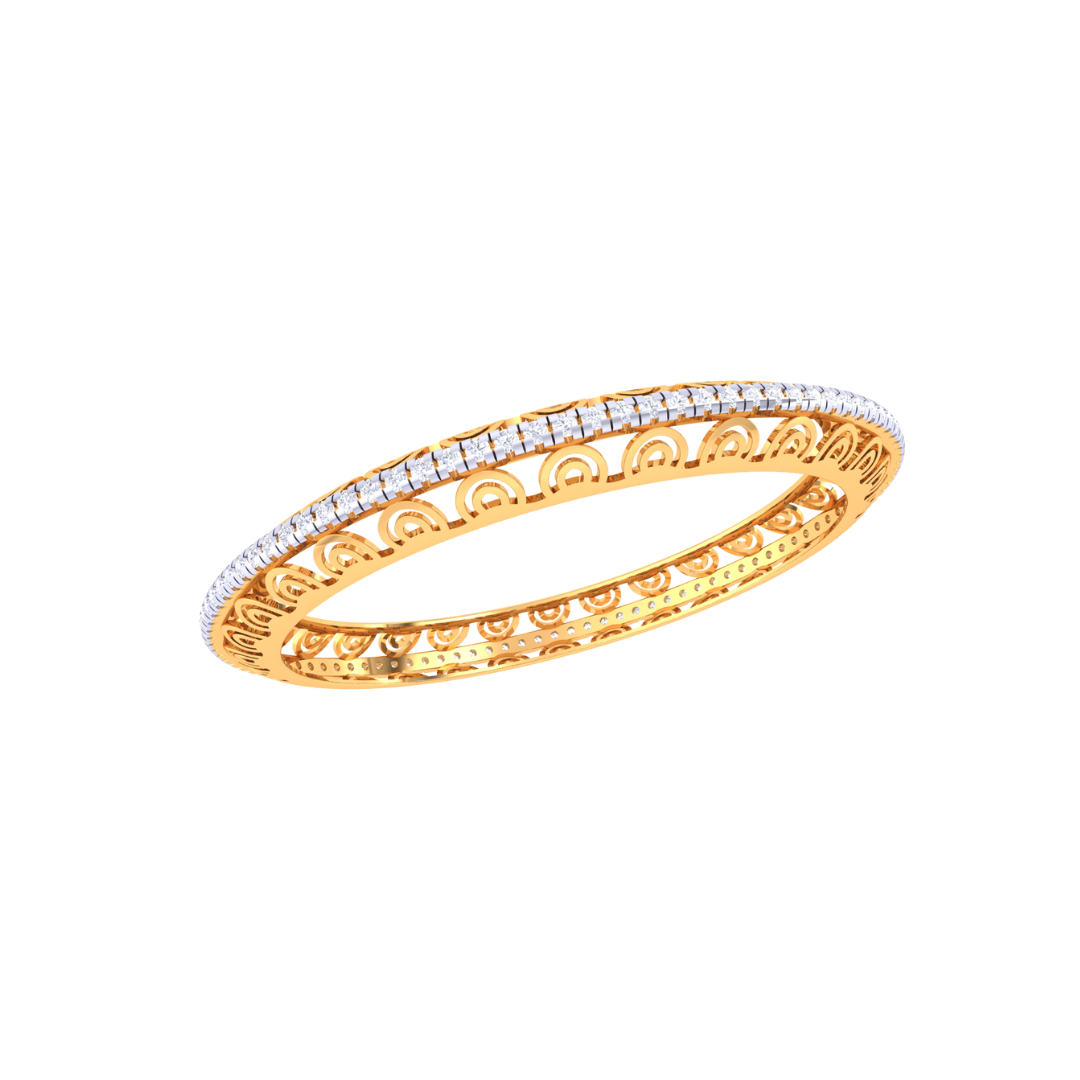 Evelyn Diamond Bangles