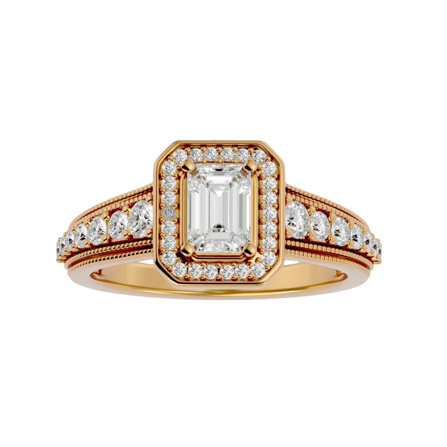 Izabella Diamond Halo Ring