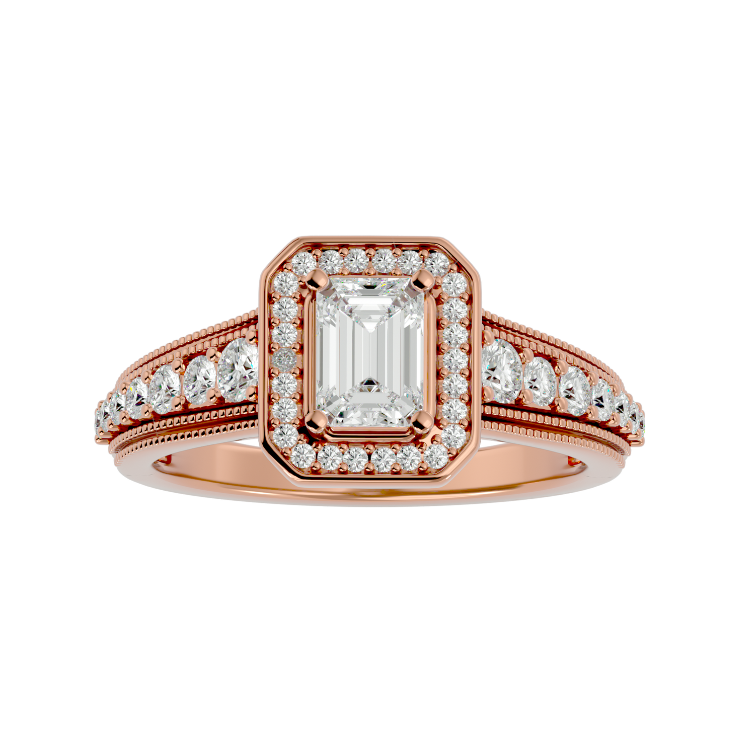 Izabella Diamond Halo Ring