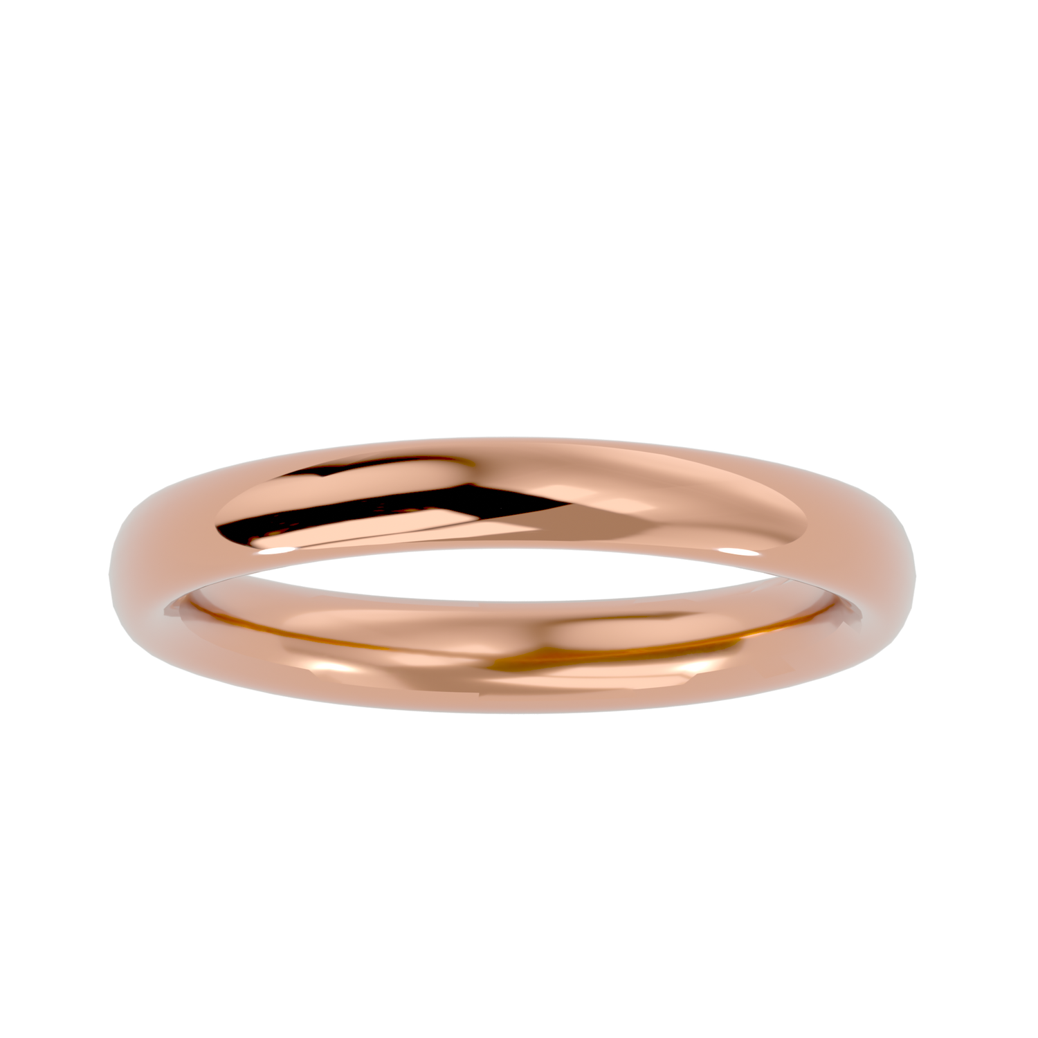 Gabriela Solid Gold Mens Band